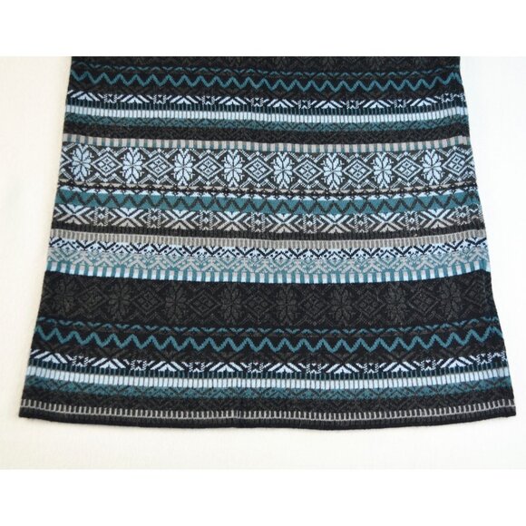 Icelandic Design Fair Isle Size Medium Women's Sweater Knit Skirt Wool Blend - Picture 4 of 9